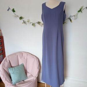 90s vintage lilac evening  dress